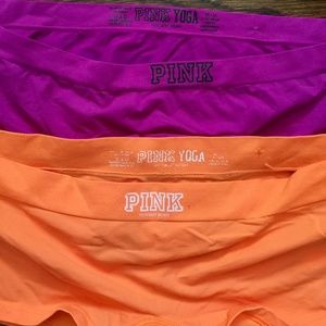 PINK Victoria's Secret Intimates & Sleepwear - Victoria's Secret Pink Yoga Hipster 2 pack PINK Victoria's Secret Intimates & Sleepwear - Victoria's Secret Pink Yoga Hipster 2 pack